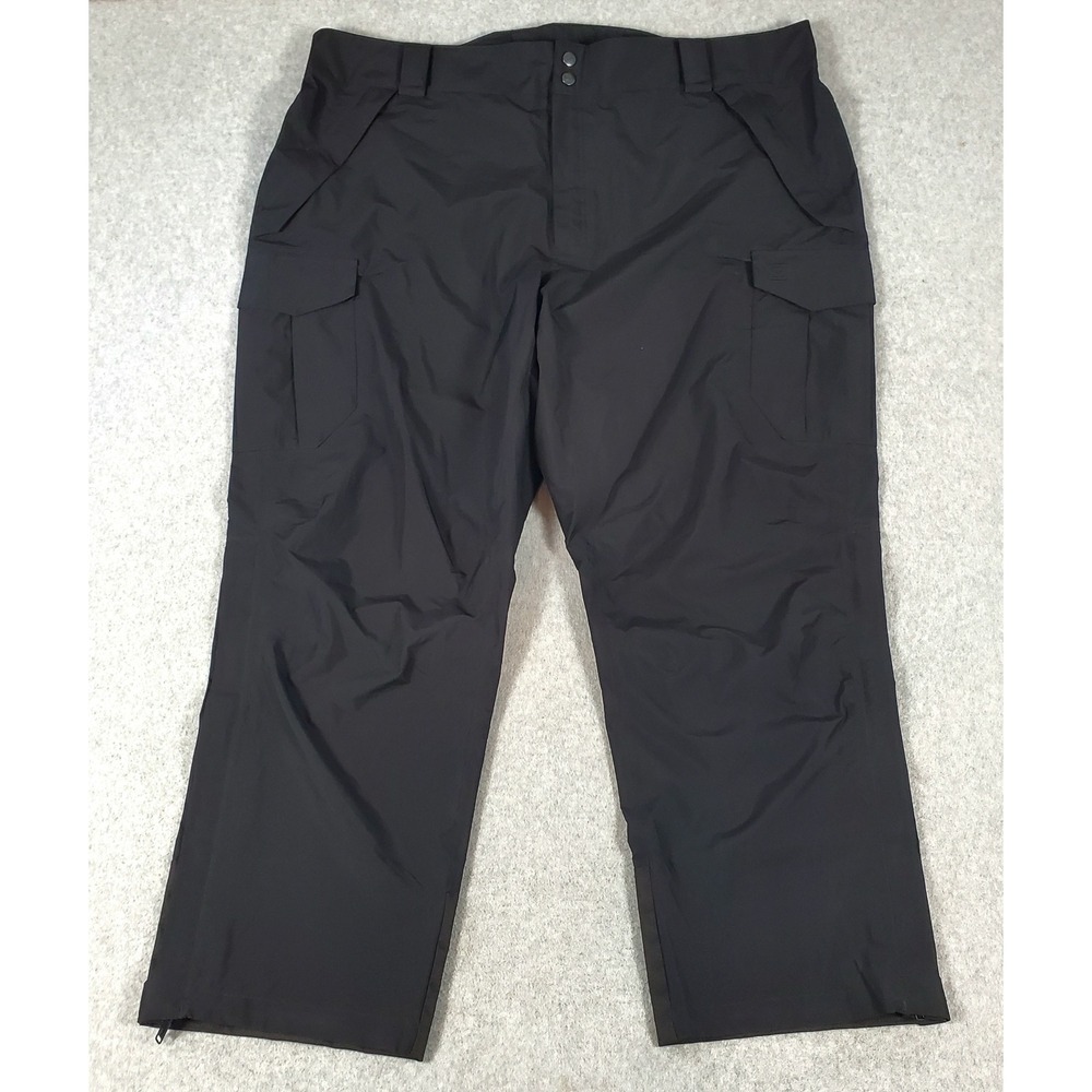 5.11 Tactical Rain Pants Mens 3XL 48350 Black Waterproof Duty Cargo 48X32